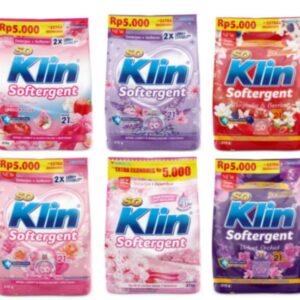 Soklin Powder Detergent Softergent Bag